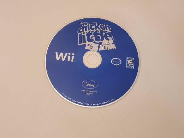 Nintendo Wii Chicken Little Ace in Action video game