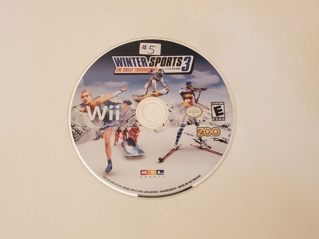 Nintendo Wii Winter Sports 3 The Great Tournament video game