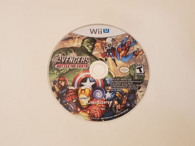 Nintendo Wii U Marvel Avengers Battle For Earth video game