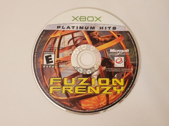 Microsoft Xbox Fuzion Frenzy Platinum Hits video game