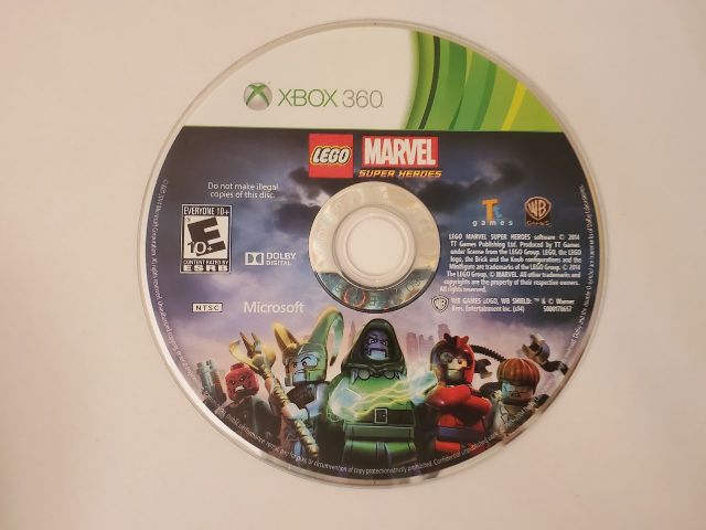 Microsoft Xbox 360 LEGO Marvel Super Heroes video game