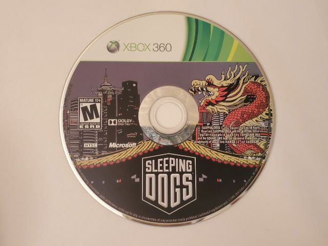 Microsoft Xbox 360 Sleeping Dogs video game