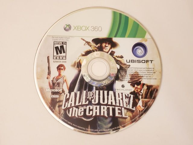 Microsoft Xbox 360 Call of Juarez The Cartel video game