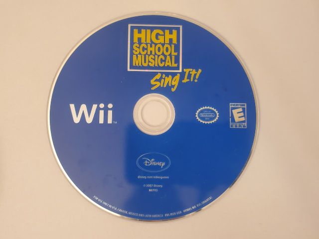 Nintendo Wii High School Musical Sing It! video game