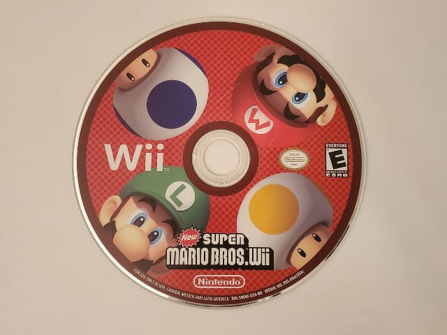 Nintendo Wii New Super Mario Bros Wii video game