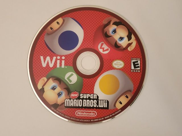 Nintendo Wii New Super Mario Bros Wii video game