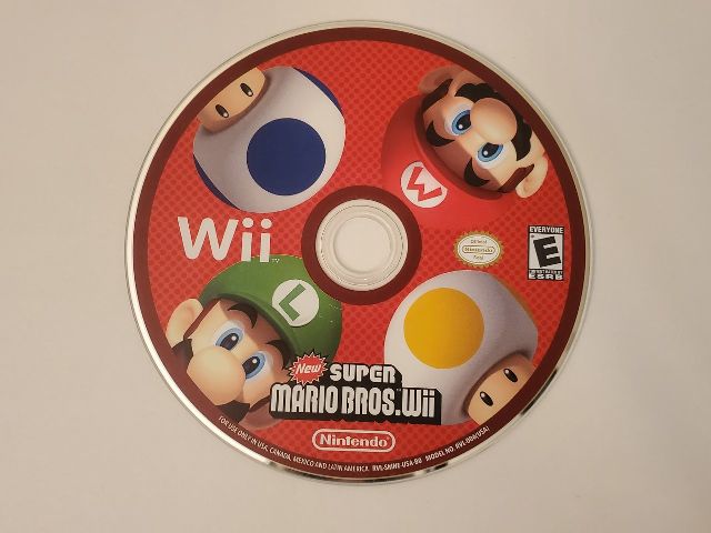 Nintendo Wii New Super Mario Bros Wii video game