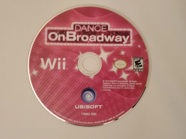 Nintendo Wii Dance On Broadway video game