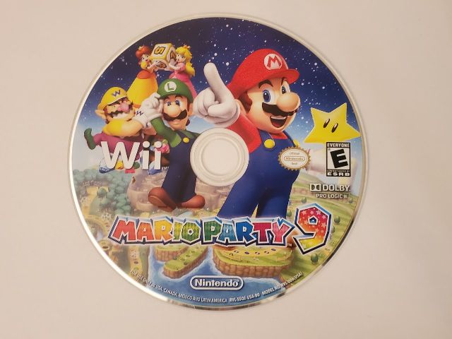 Nintendo Wii Mario Party 9 video game