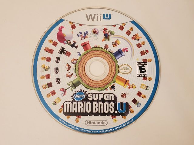 Nintendo Wii U New Super Mario Bros. U video game