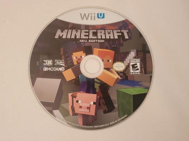 Nintendo Wii U Minecraft Wii U Edition video game