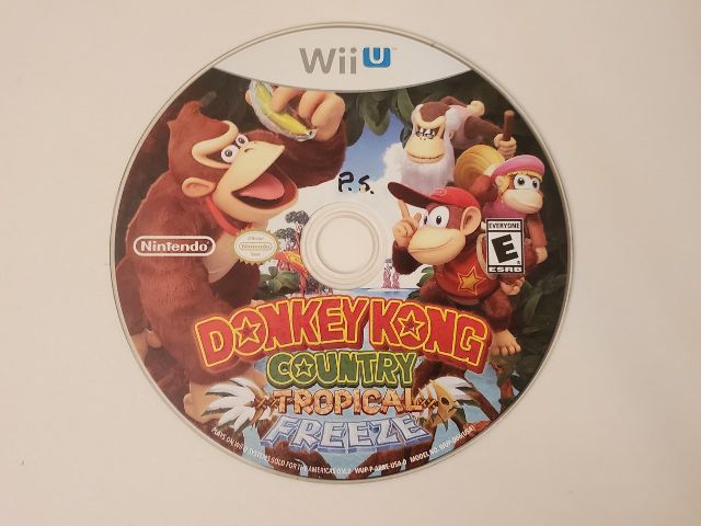 Nintendo Wii U Donkey Kong Country: Tropical Freeze video game
