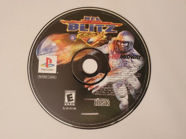 Sony Playstation 1 NFL Blitz 2001 video game