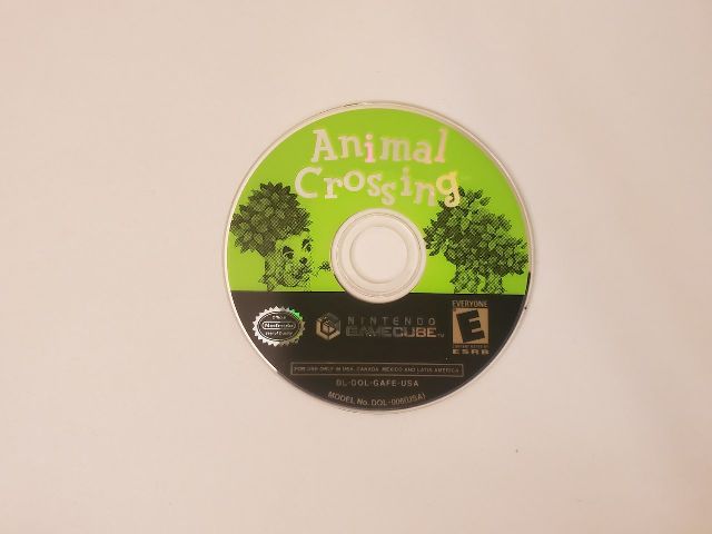 Nintendo GameCube Animal Crossing video game