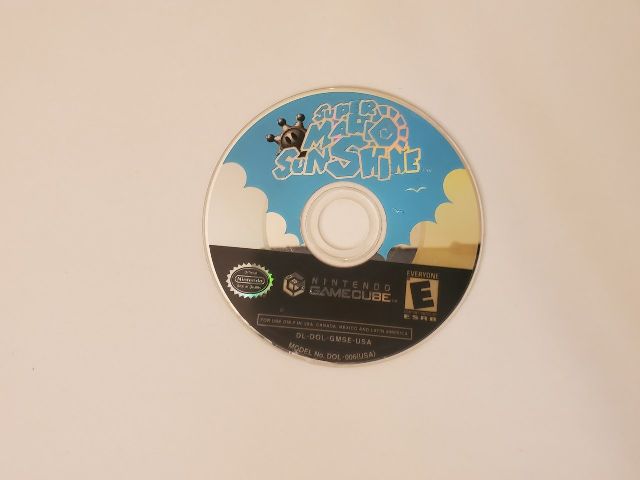 Nintendo GameCube Super Mario Sunshine video game