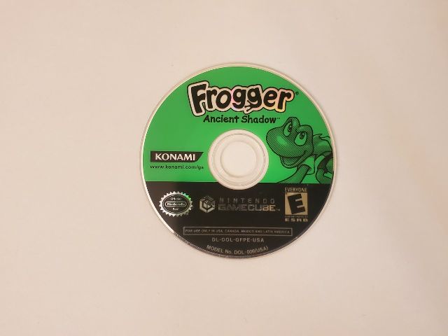 Nintendo GameCube Frogger Ancient Shadow video game