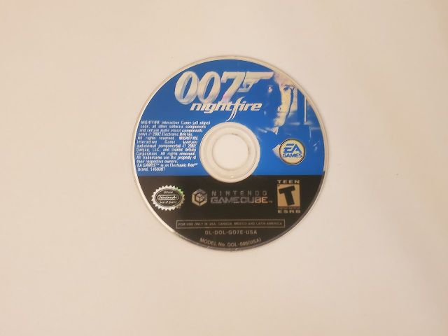Nintendo GameCube 007 Nightfire video game