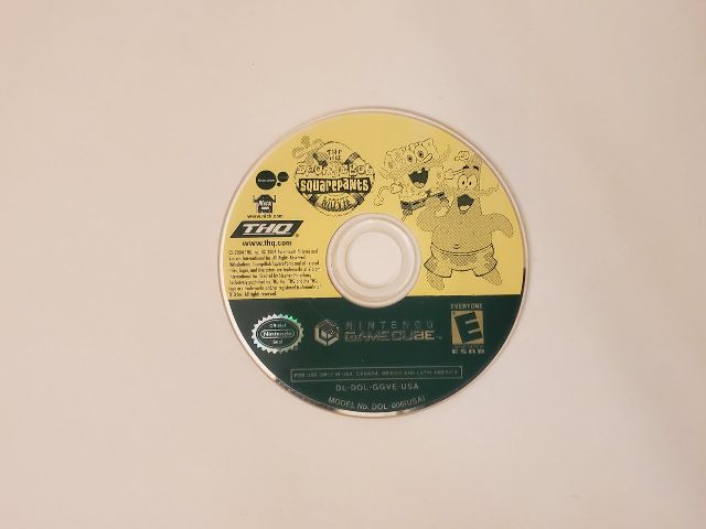 Nintendo GameCube The Spongebob Squarepants Movie video game