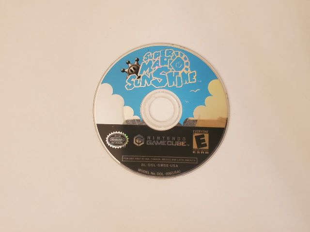 Nintendo GameCube Super Mario Sunshine video game