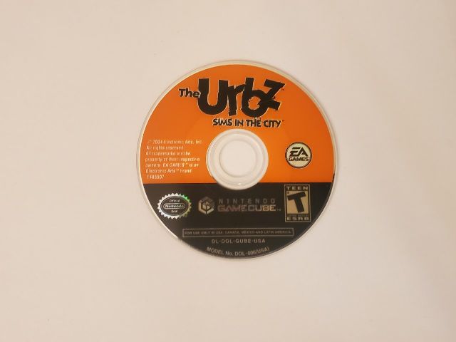 Nintendo GameCube The Urbz Sims in the City video game