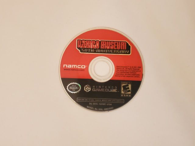 Nintendo GameCube Namco Museum 50th Anniversary video game