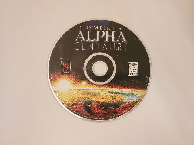 PC Sid Meier's Alpha Centauri video game