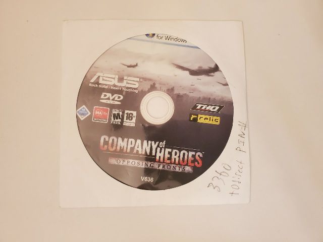 PC Company of Heroes Opposing Fronts video game
