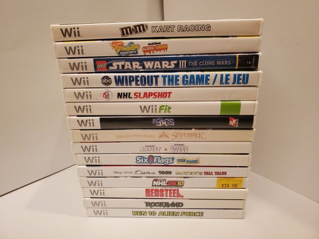 Nintendo Wii Lot of 15 Games (Wii) video game