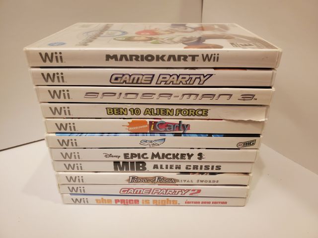 Nintendo Wii Lot of 11 Games (Wii) video game