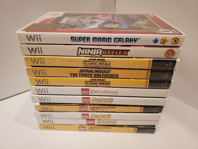 Nintendo Wii Lot of 11 Games (Wii) video game