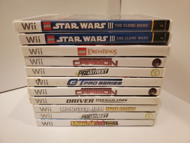 Nintendo Wii Lot of 11 Games (Wii) video game