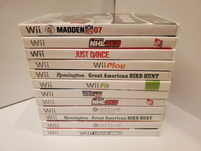 Nintendo Wii Lot of 12 Games (Wii) video game