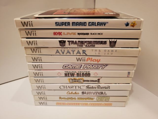 Nintendo Wii Lot of 13 Games (Wii) video game