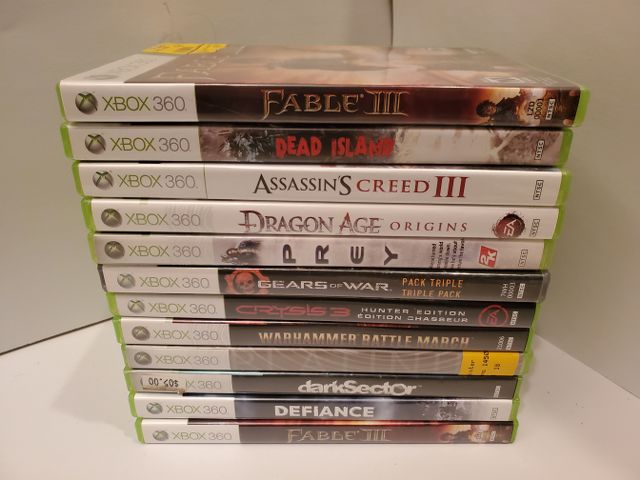 Microsoft Xbox 360 Lot of 12 Games (Xbox 360) video game