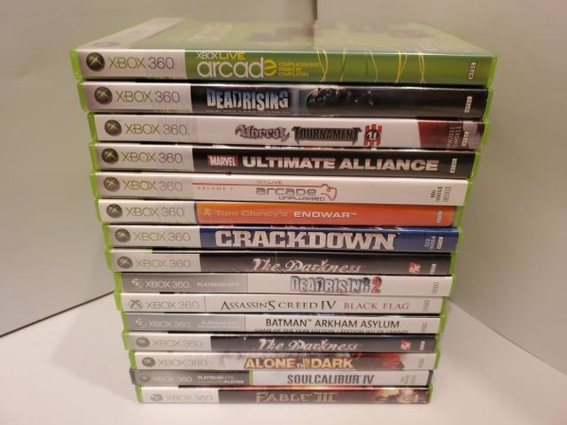 Microsoft Xbox 360 Lot of 15 Games (Xbox 360) video game