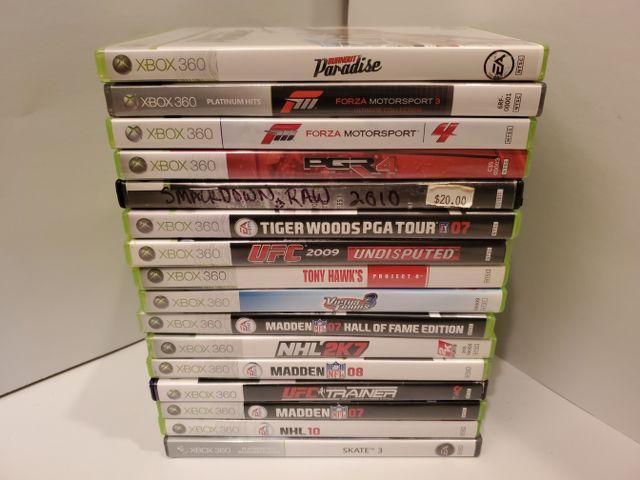 Microsoft Xbox 360 Lot of 16 Games (Xbox 360) video game