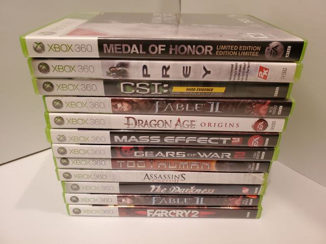 Microsoft Xbox 360 Lot of 12 Games (Xbox 360) video game