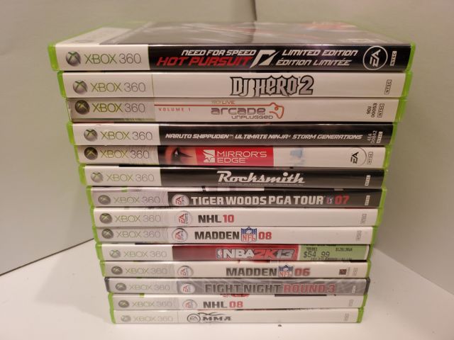 Microsoft Xbox 360 Lot of 14 Games (Xbox 360) video game
