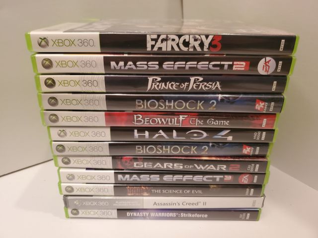 Microsoft Xbox 360 Lot of 12 Games (Xbox 360) video game