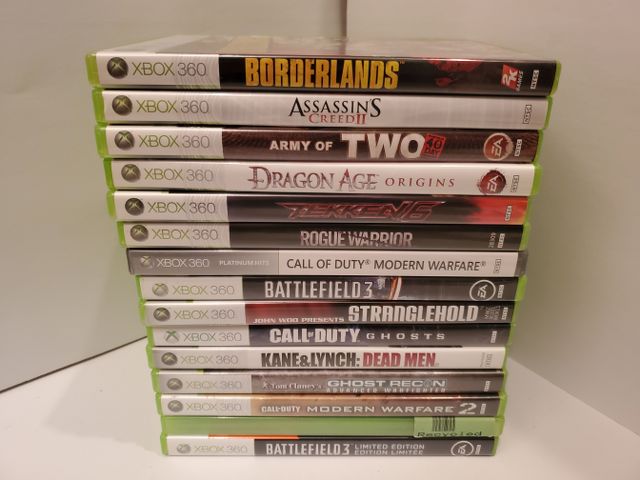 Microsoft Xbox 360 Lot of 15 Games (Xbox 360) video game