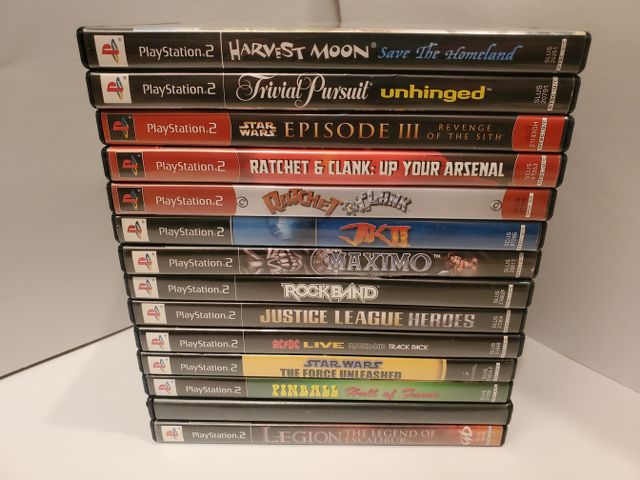 Sony PlayStation 2 Lot of 14 Games (PS2) video game