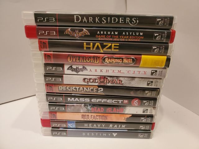 Sony PlayStation 3 Lot of 12 Games (PS3) video game