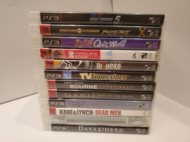 Sony PlayStation 3 Lot of 12 Games (PS3) video game