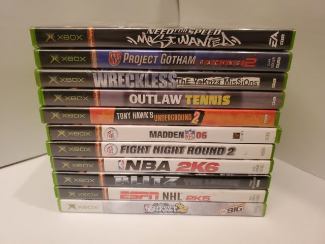 Microsoft Xbox Lot of 11 Games (Xbox) video game