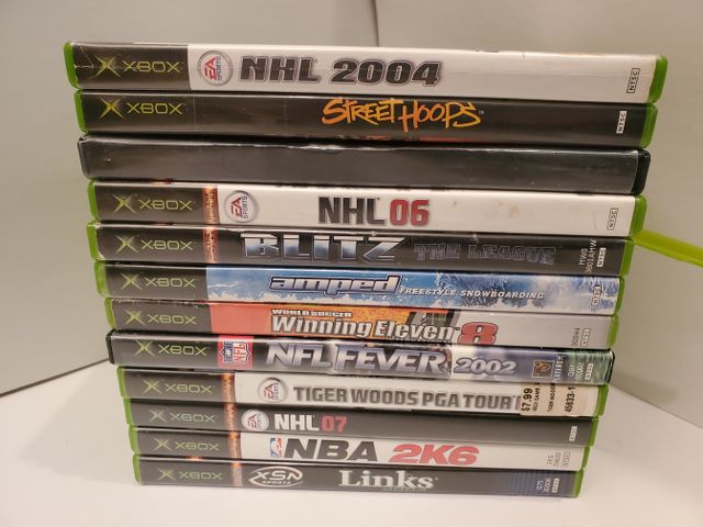 Microsoft Xbox Lot of 12 Games (Xbox) video game