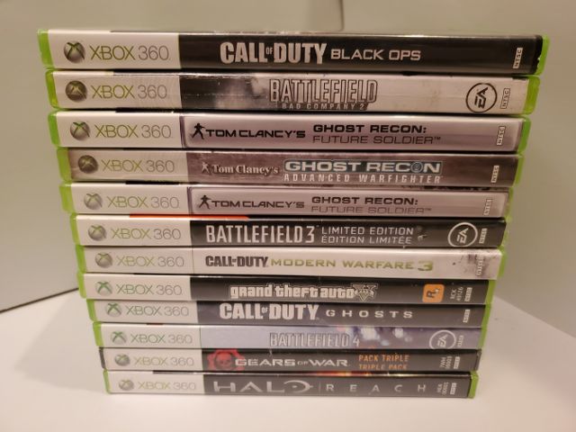 Microsoft Xbox 360 12 Game Lot (Xbox 360) video game