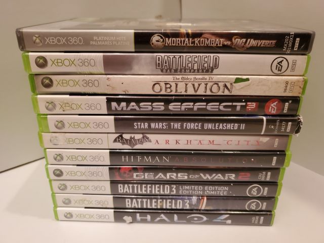 Microsoft Xbox 360 11 Game Lot (Xbox 360) video game