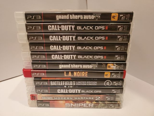 Sony PlayStation 3 11 Game Lot (PS3) video game