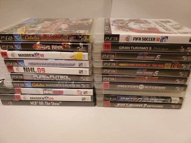 Sony Playstation 3 20 Game Lot (PS3) video game