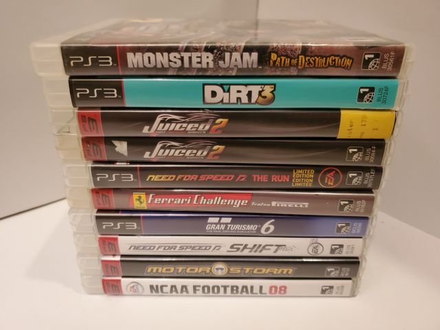 Sony Playstation 3 10 Game Lot (PS3) video game